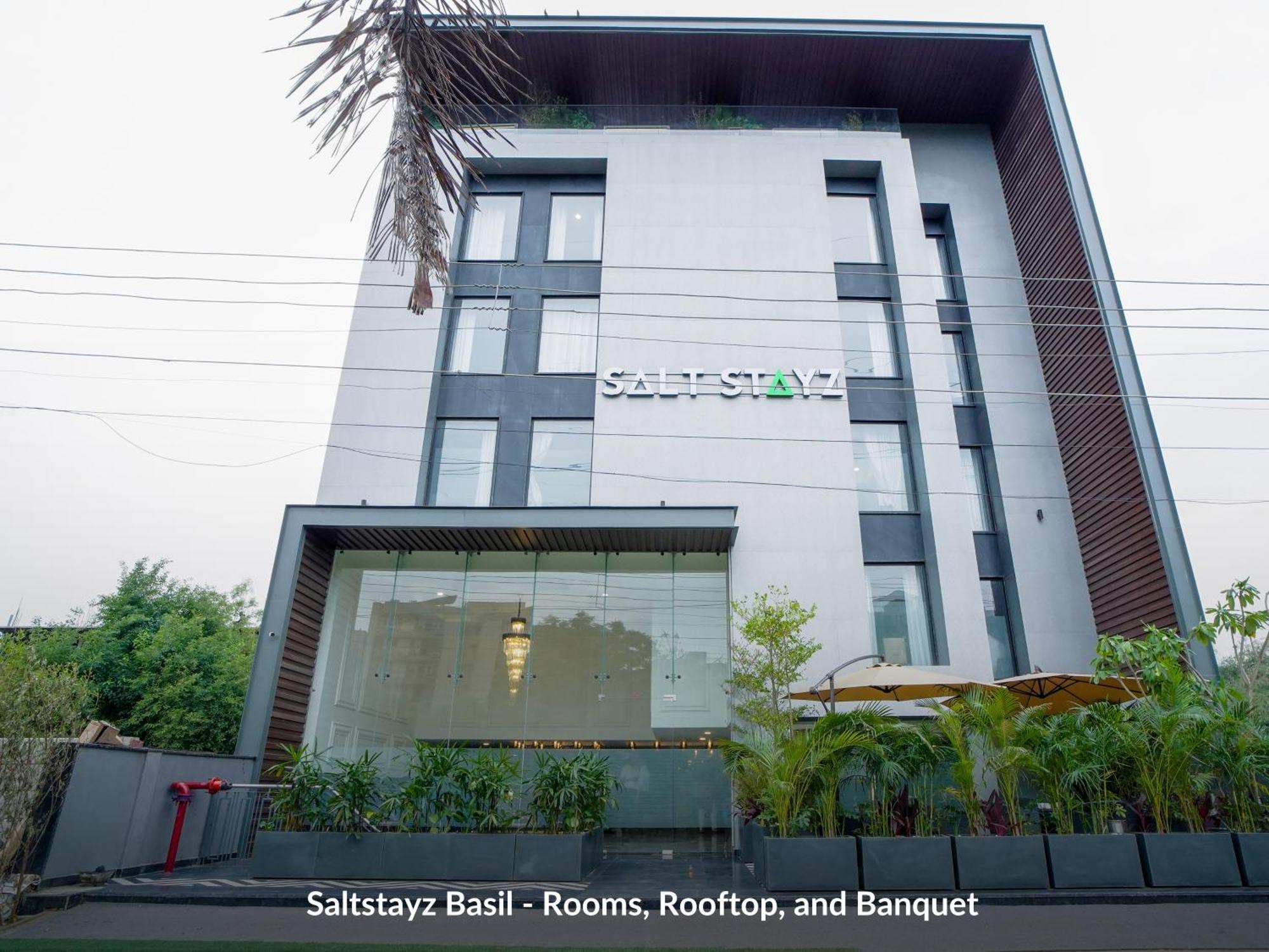 Saltstayz Basil - Near Golf Course Road & Extension Road 古尔冈 外观 照片