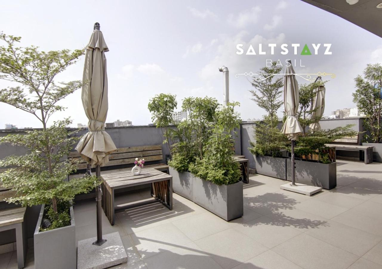 Saltstayz Basil - Near Golf Course Road & Extension Road 古尔冈 外观 照片