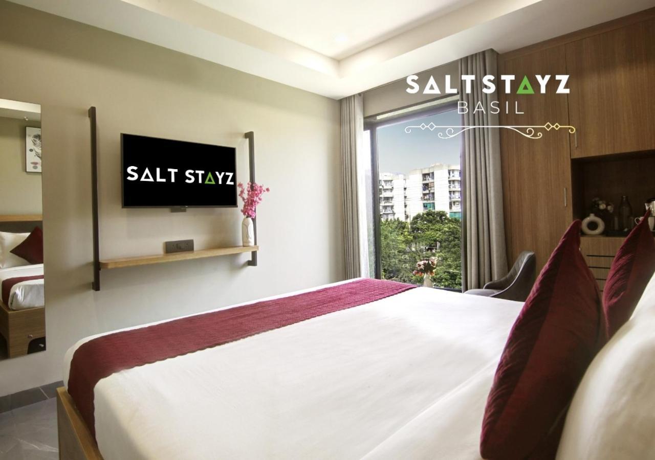 Saltstayz Basil - Near Golf Course Road & Extension Road 古尔冈 外观 照片