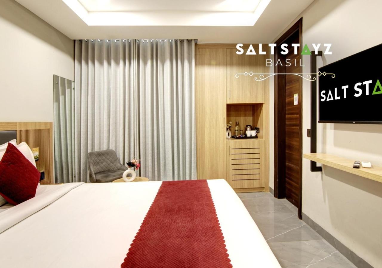 Saltstayz Basil - Near Golf Course Road & Extension Road 古尔冈 外观 照片