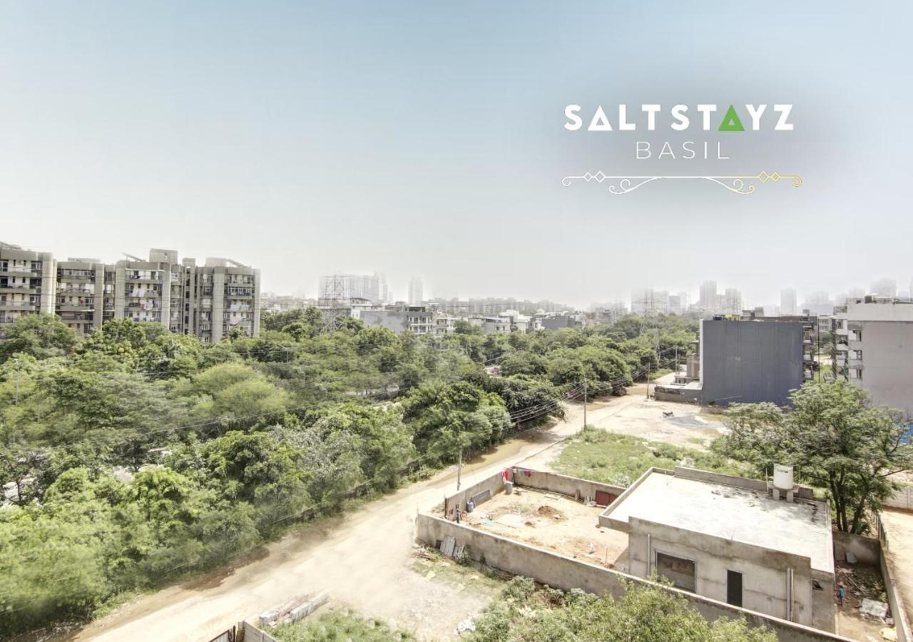 Saltstayz Basil - Near Golf Course Road & Extension Road 古尔冈 外观 照片